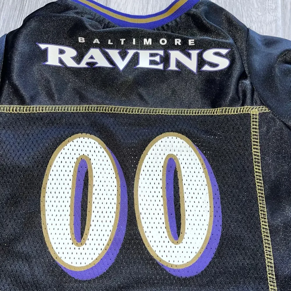 NFL Pets First Baltimore Ravens 00 Large Dog Pet Jersey